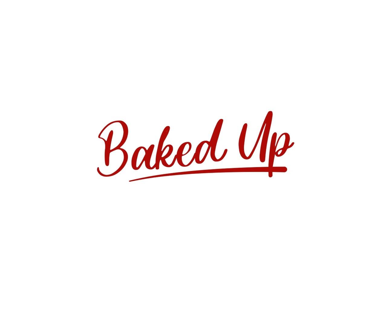 Baked Up Dessert Studio logo