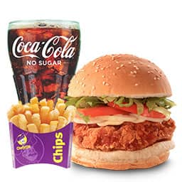 Broasted Chicken Sandwich Meal