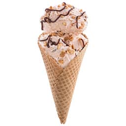 Two Scoop Waffle Cone