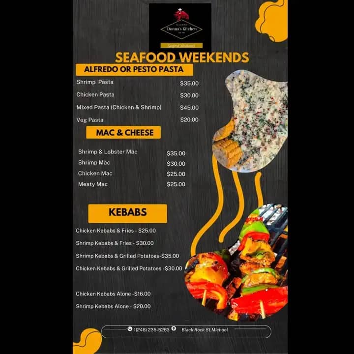 Shrimp Kebabs Alone