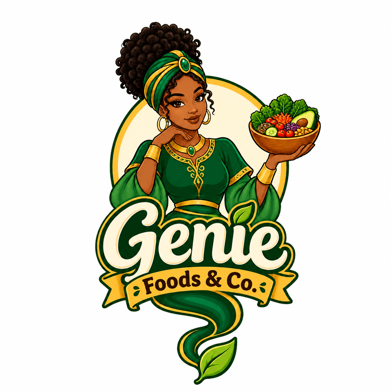 Genie Foods logo
