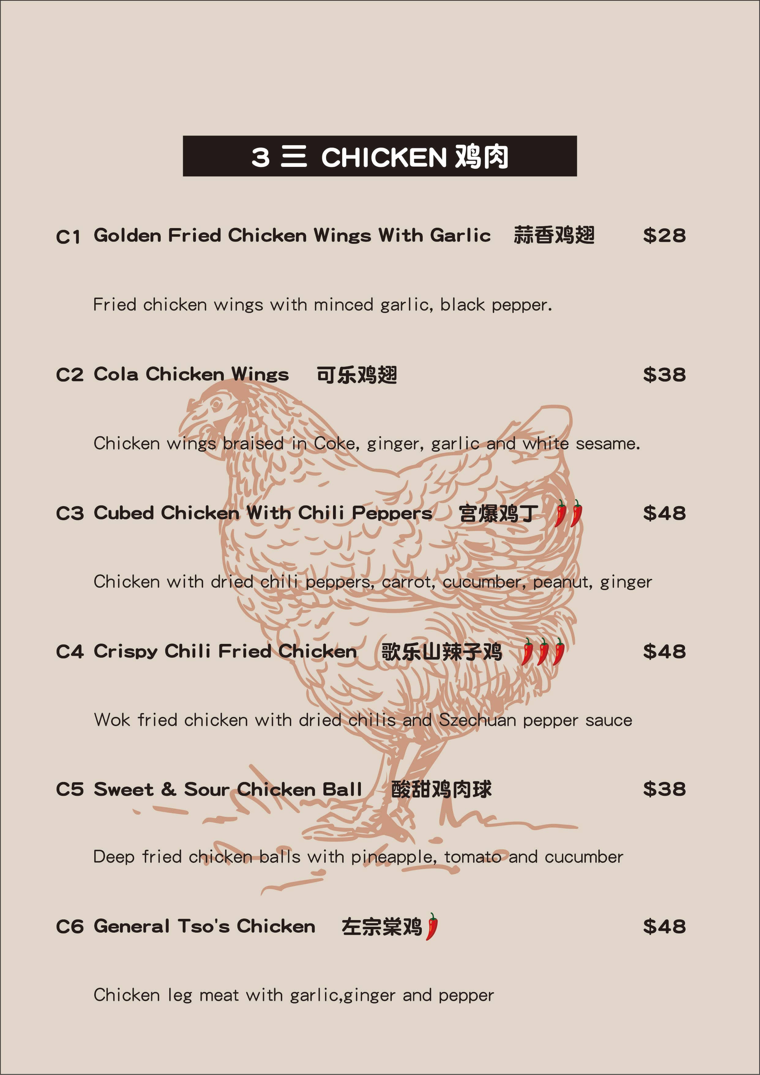 Cola Chicken Wings