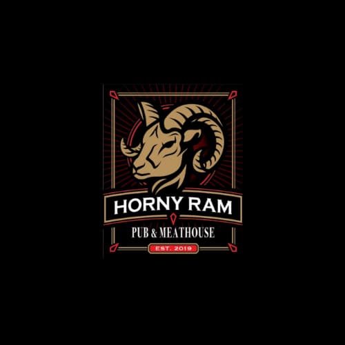 Horny Ram Pub & Meathouse logo