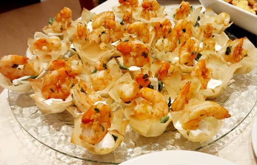 Shrimp in Phyllo Cups (24)