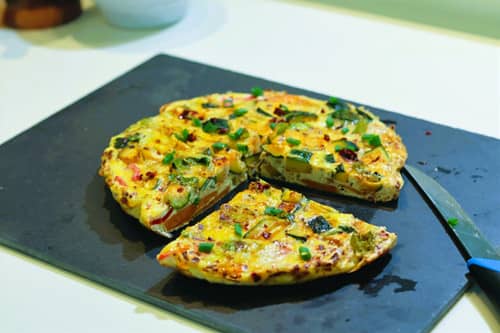 Island Frittata ( serves 4)