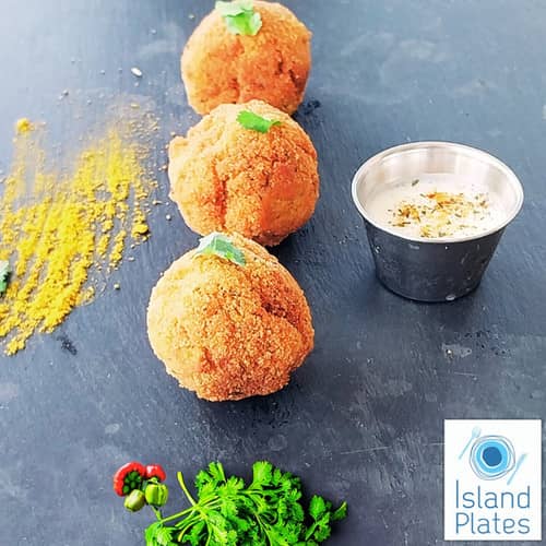 Rice & Saltfish Balls