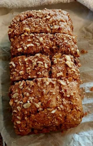GF, DF Banana & Walnut Loaf
