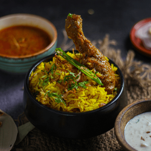 Curried Duck with tumeric rice