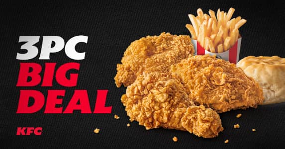 3PC Big Deal at KFC Barbados
