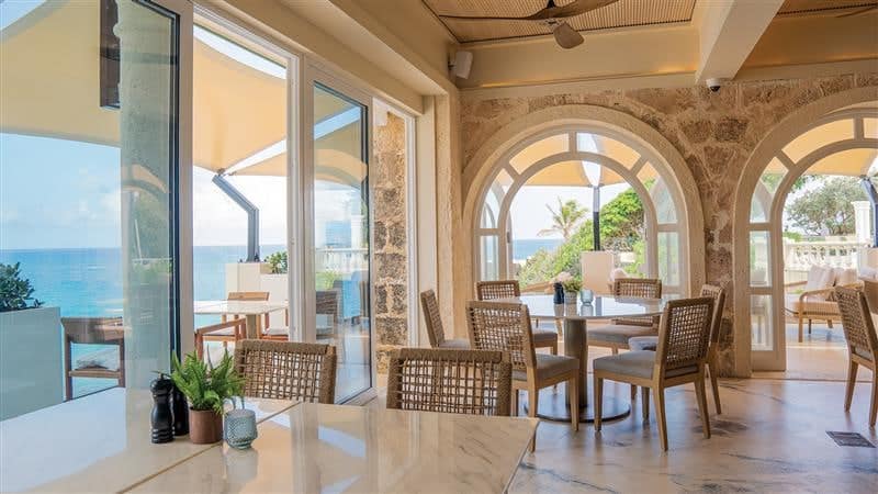 The Crane Resort's L'Azure Restaurant