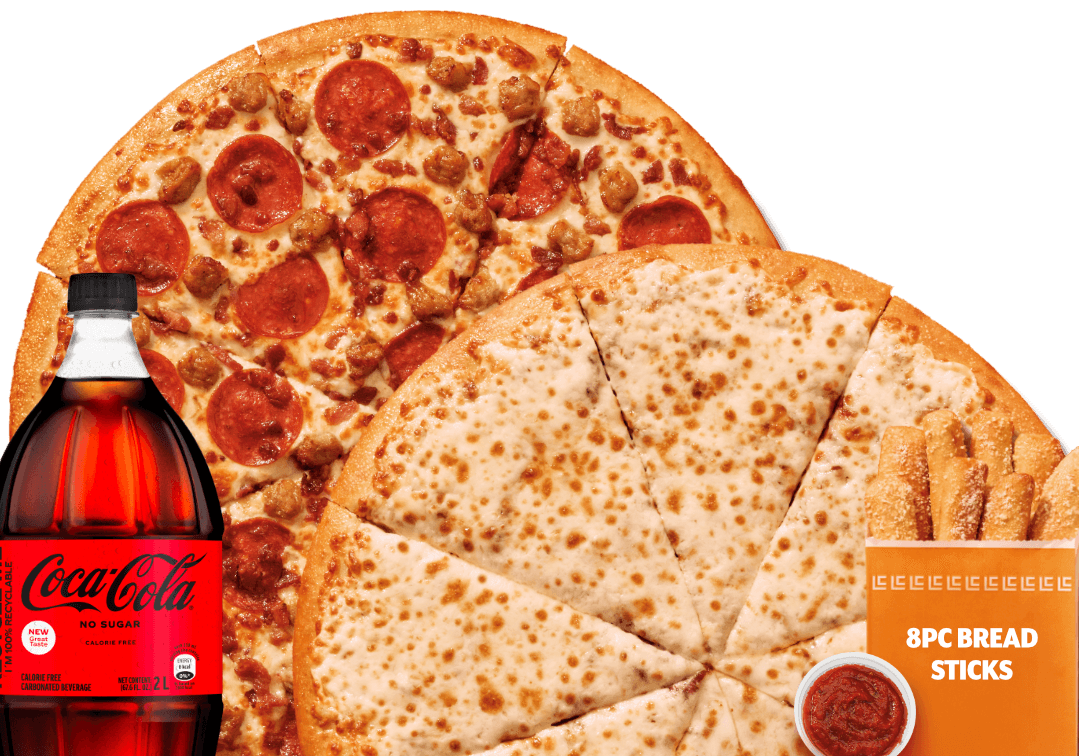 Party Meal - Cheese & 3 Meat
