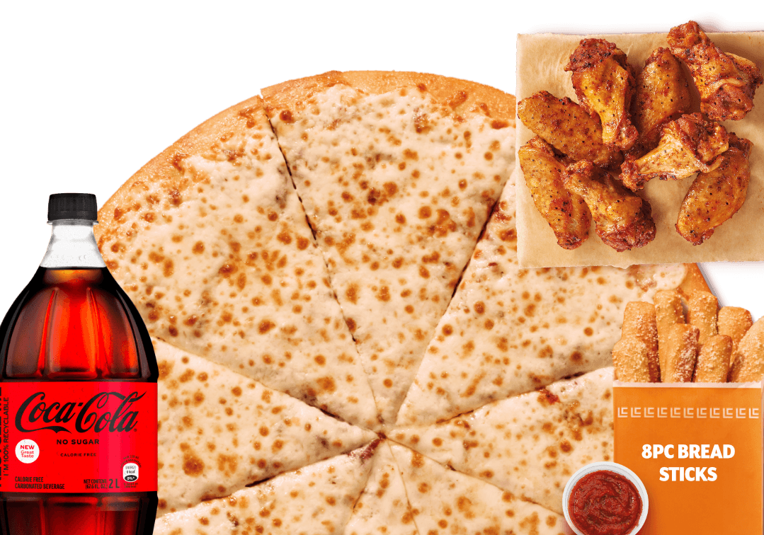 Super Meal with Cheese Pizza