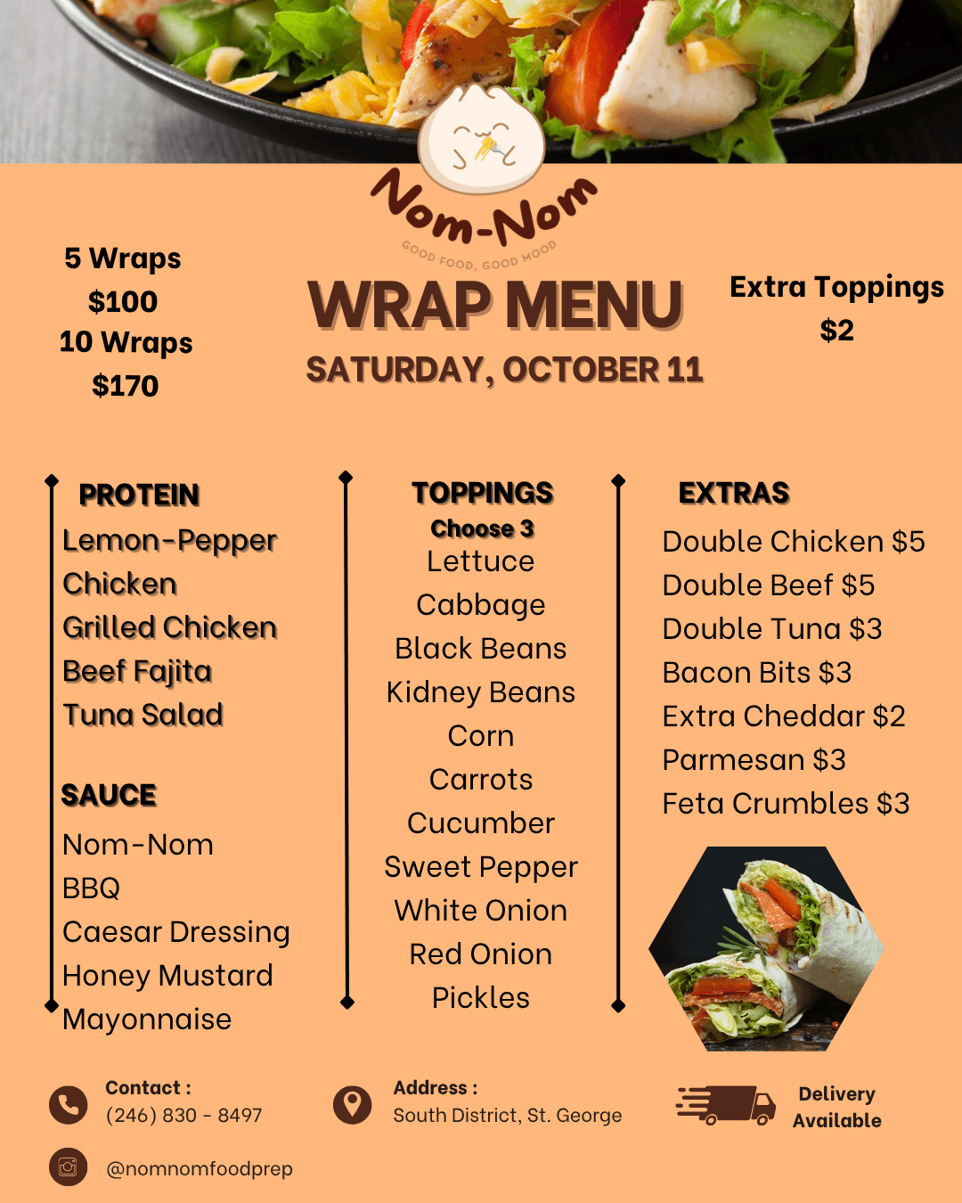 3-Day Hearty Meal Plan