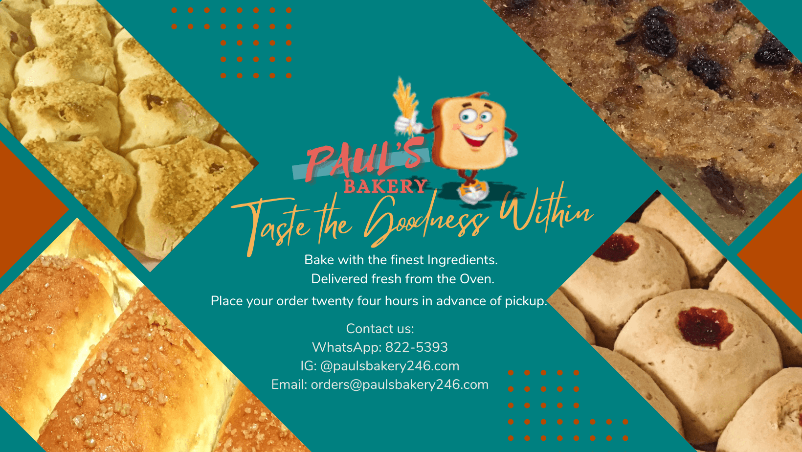 Paul's Bakery logo