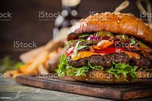 Buccaneer Beef burger