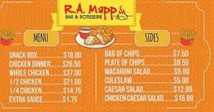 R.A. Mapp Rotisserie Chicken logo
