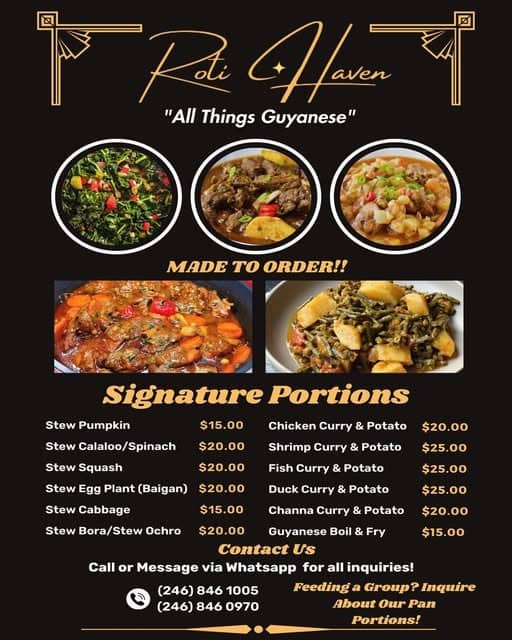 Buss Up Shut - Channa, Pumpkin & Potato