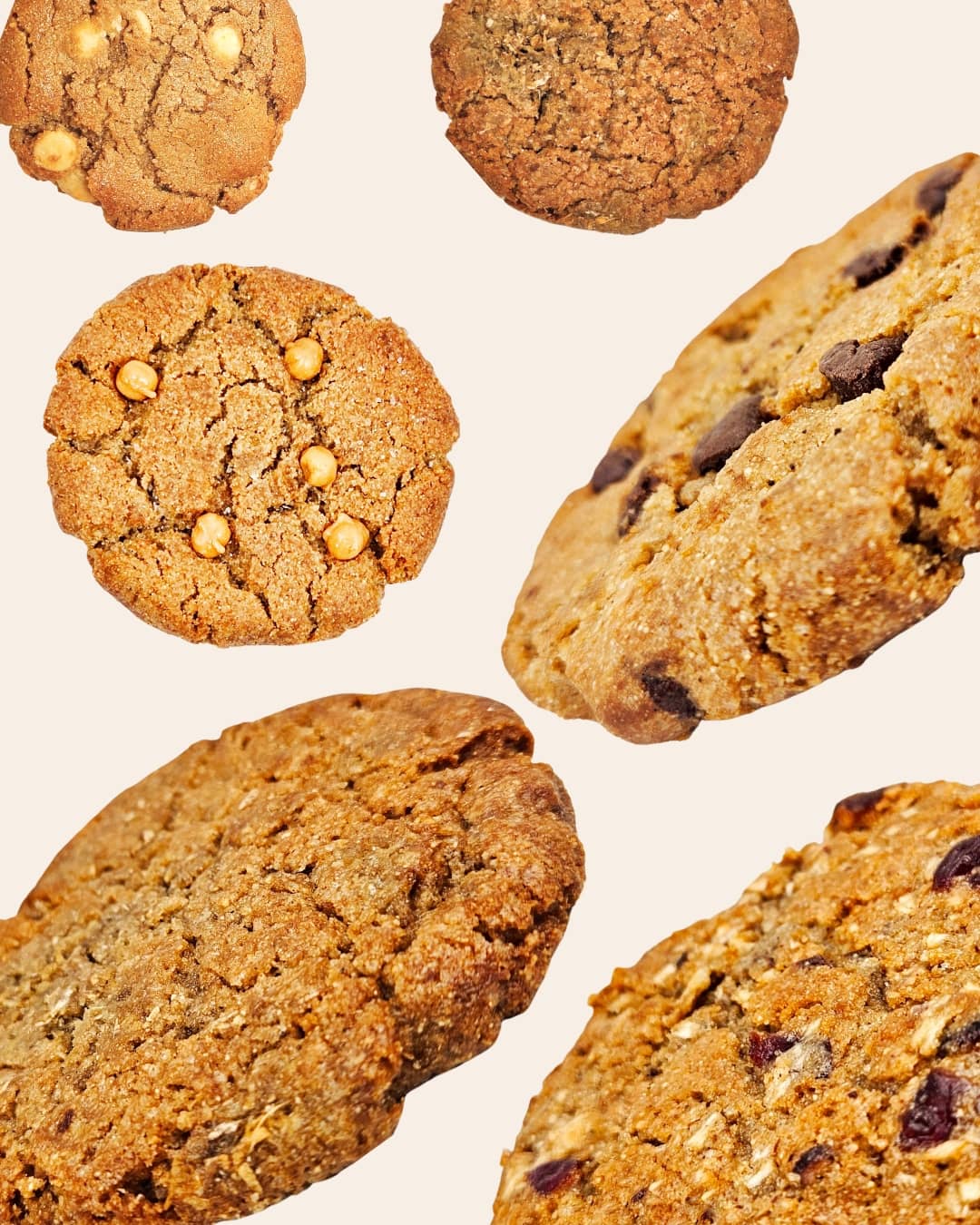 3-Flavour Cookie Sampler – Box of 6