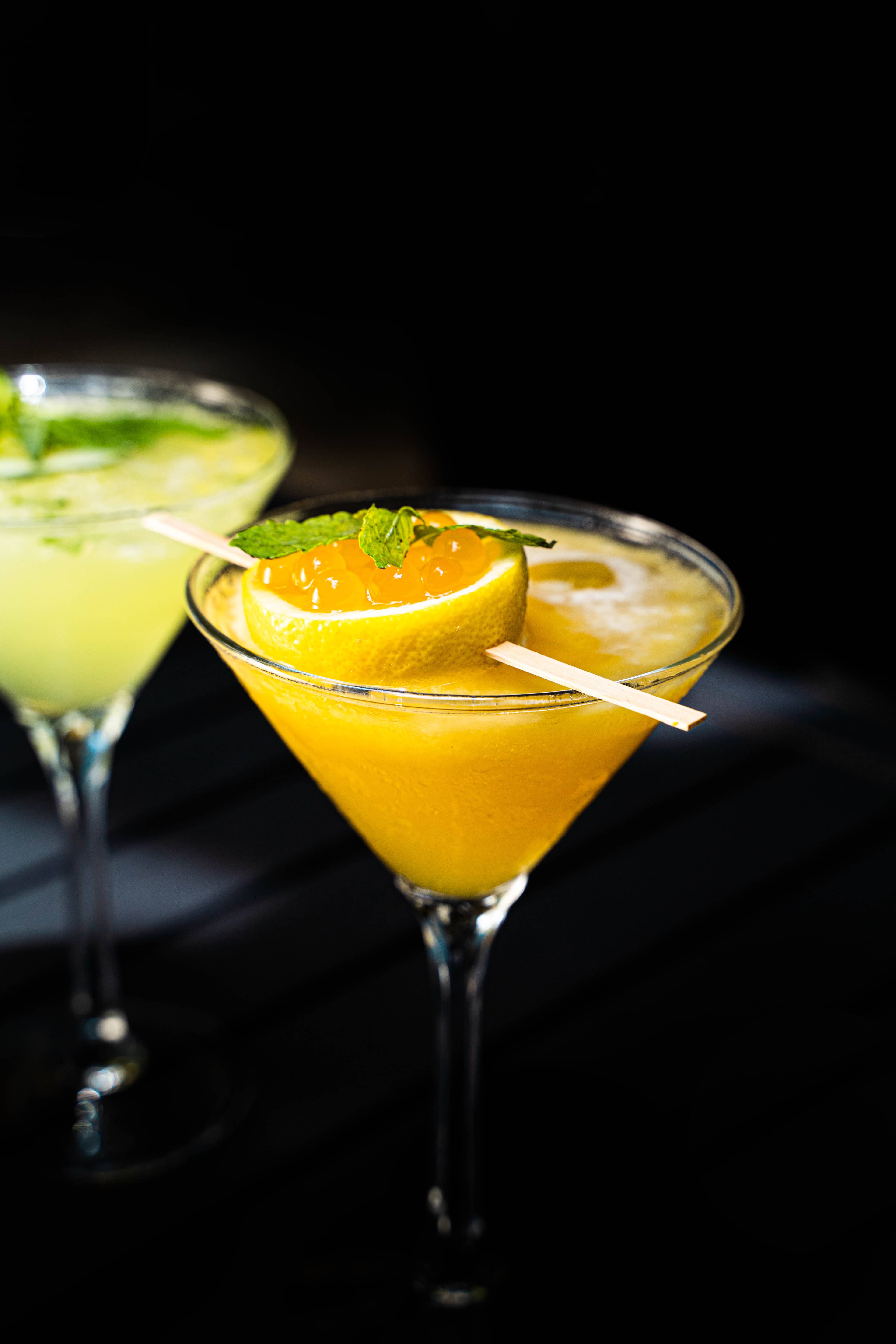 Green Monster - Sprite and Monin Apple Syrup