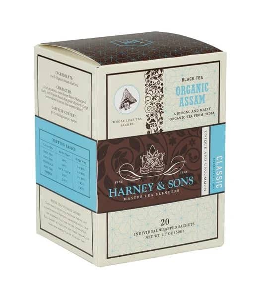 SILKEN SACHETS ORGANIC ASSAM